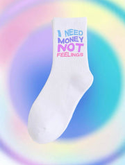 Slogan socks