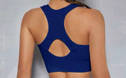 Zip up Sports Bra