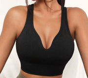 Criss Cross Back Sport Bra